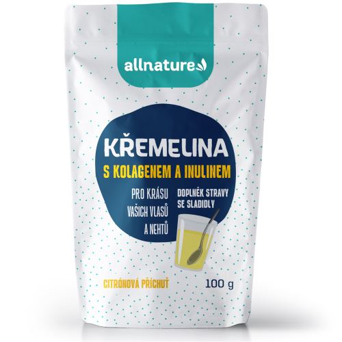Allnature Diatomaceous earth with collagen and inulin Lemon 100 g
