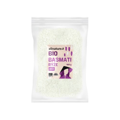 Allnature Basmati Rice White Organic 400 g