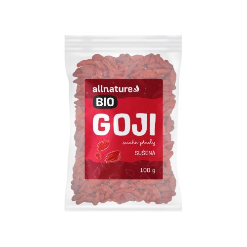 Allnature Goji - Kustovnice čínská sušená BIO 100 g