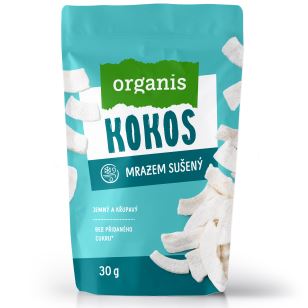 Organis Kokos sušený mrazem 30 g