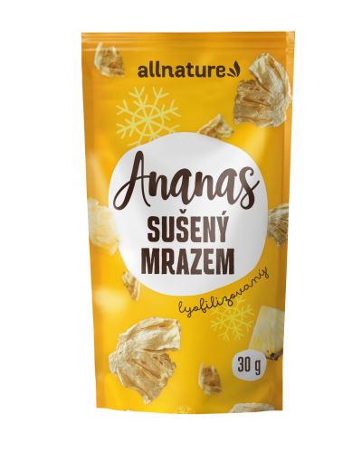 Allnature Freeze-dried pineapple pieces 30 g