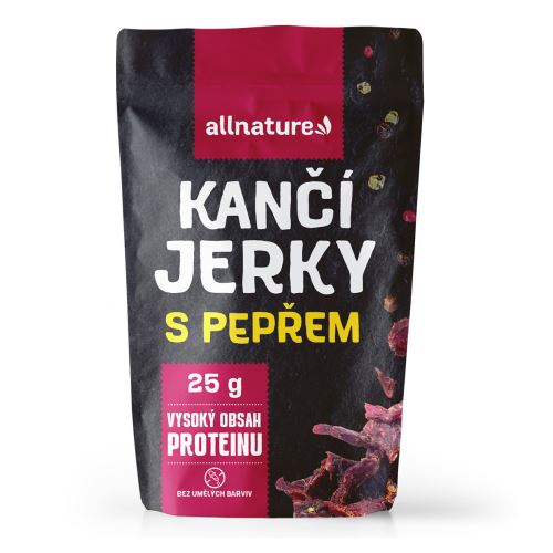 Allnature Boar Jerky with pepper 25 g