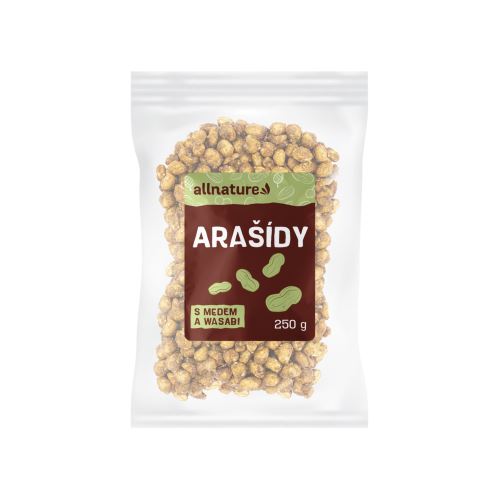 Allnature Peanuts with honey and wasabi 250 g