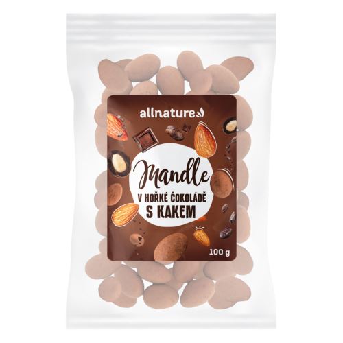 Allnature Almonds in chocolate with cocoa 100 g
