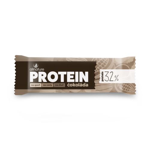 Allnature Proteinová tyčinka 32% čokoládová 35 g
