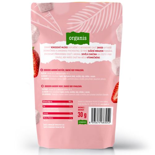 Organis COCO BITES Jahoda 30 g (1)