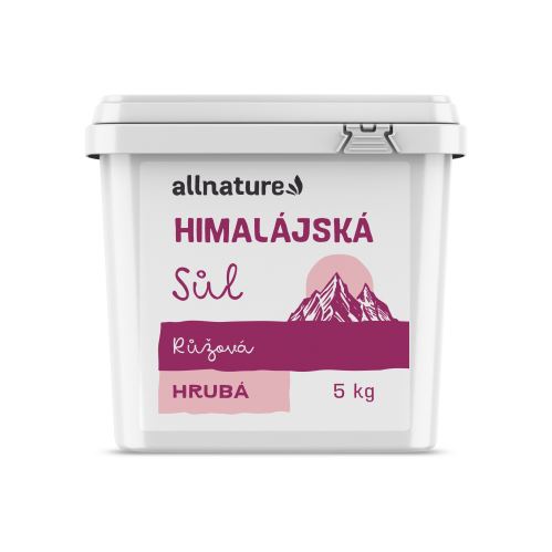 Allnature Himalayan salt pink coarse 5 kg