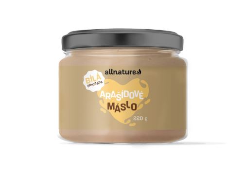 Allnature Peanut Butter with White Chocolate 220 g