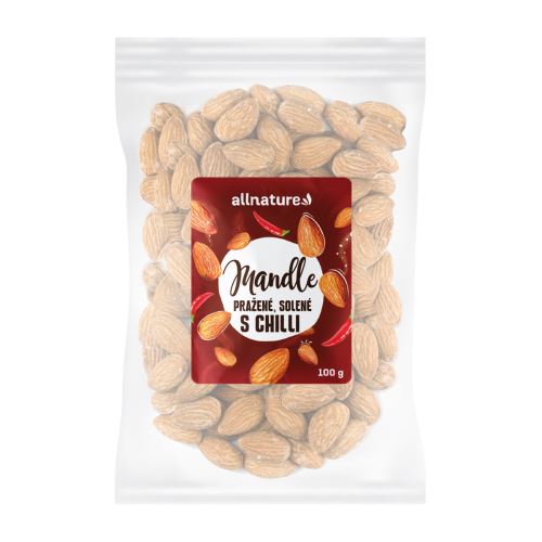 Allnature Roasted salted almonds with chilli 100 g
