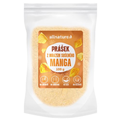 Allnature Freeze-dried mango powder 100 g