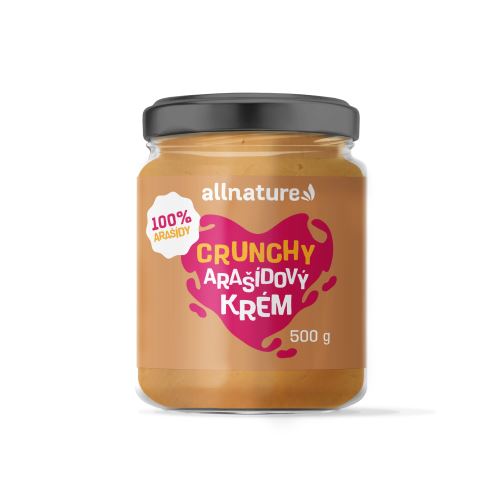 Allnature Peanut Cream Crunchy 500 g