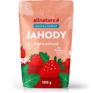 Allnature Jahody sušená mrazem 100 g