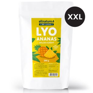 Allnature Ananas sušený mrazem XXL 250 g