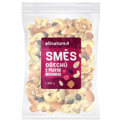 Allnature Mix of nuts with real cranberry 1000 g