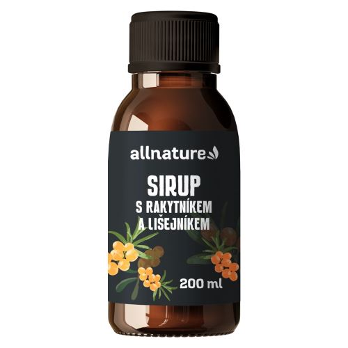 Allnature Sirup s rakytníkem a lišejníkem 200 ml