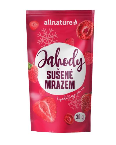 Allnature Freeze-dried strawberries 30 g