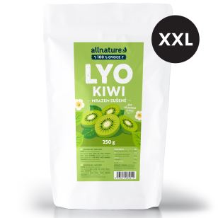 Allnature Kiwi sušené mrazem XXL 250 g