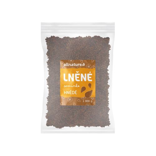 Allnature Flax seed brown 1000 g