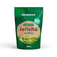 Allnature Řeřicha BIO semínka na klíčení 100 g