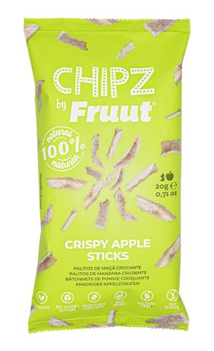 Fruut Sušené jablečné křupavé kousky (zelené jablko) 20 g