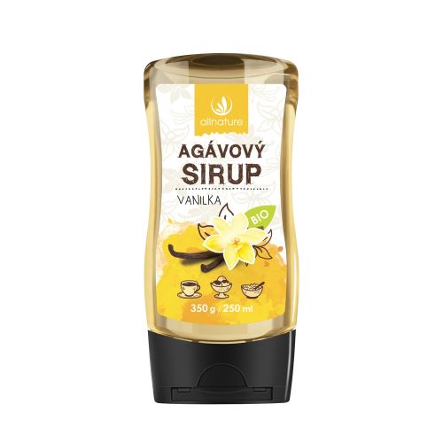 Allnature Organic Agave Syrup Vanilla 350 g