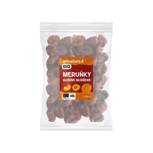 Allnature Dried Apricots not sulphurized BIO 1000 g