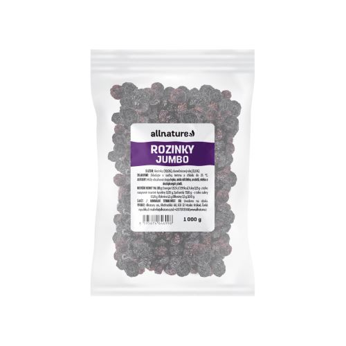 Allnature Raisins jumbo 1000 g