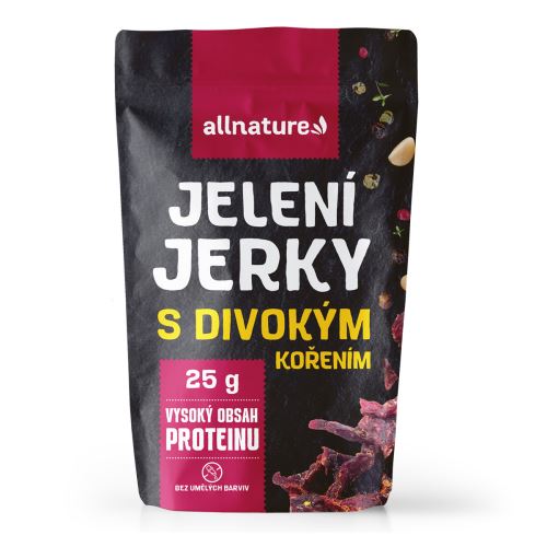 Allnature Deer Jerky with wild spices 25 g