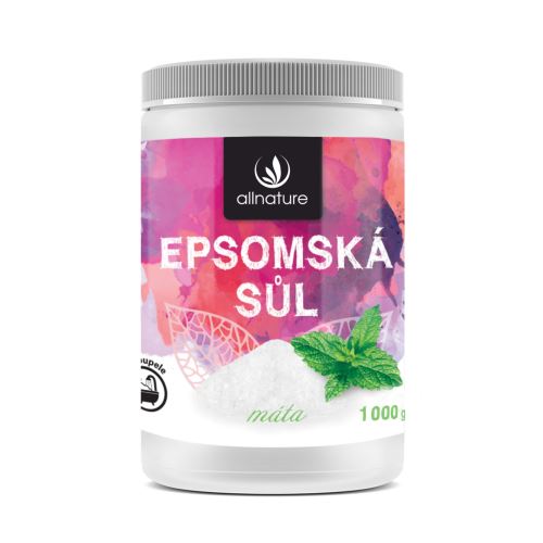 Allnature Epsom Salt Peppermint 1000 g