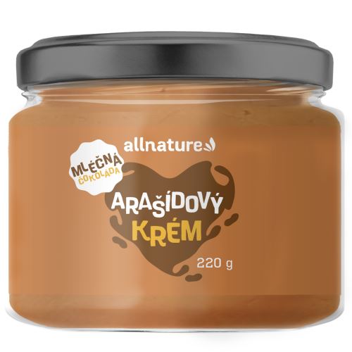 Allnature Peanut Butter with Milk Chocolate 220 g