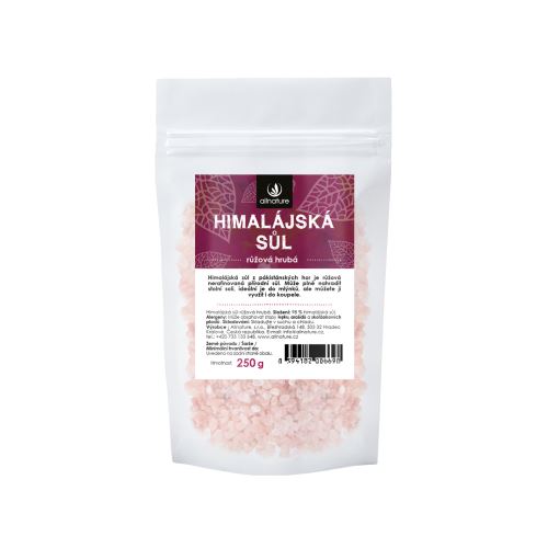 Allnature Himalayan Salt Coarse Grained 25 g
