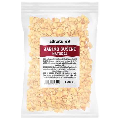 Allnature Dried apple natural 1000 g