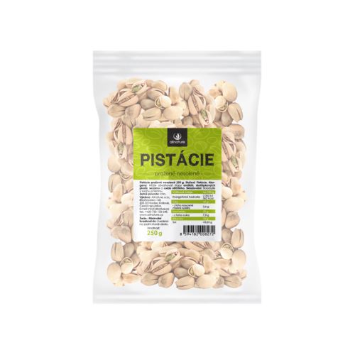 Allnature Roasted Pistachios Unsalted 250 g
