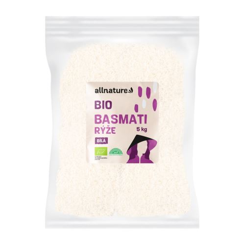 Allnature Basmati rýže bílá BIO 5 kg
