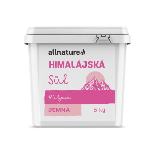 Allnature Himalayan salt pink fine 5 kg