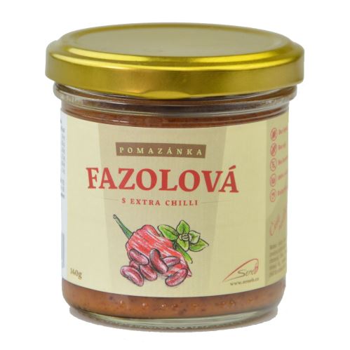 Seneb Fazolová pomazánka s extra chilli 140 g