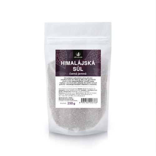 Allnature Himalájská sůl černá 250 g