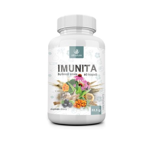 Allnature Immunity herbal extract 60 cps.