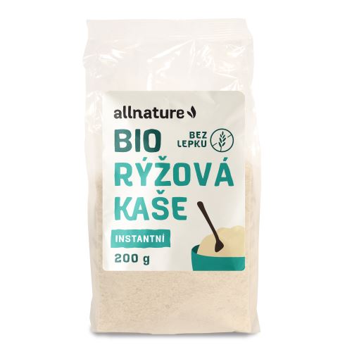 Allnature Gluten Free Instant Rice Porridge BIO 200 g