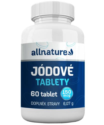 Allnature Jódové tablety 60 tbl.