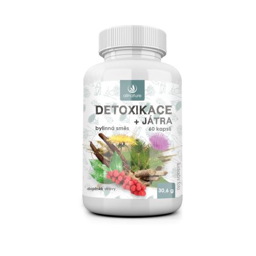 Allnature Detox Herbal Extract 60 cps.