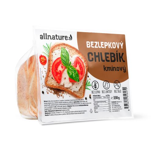 Gluten-free fresh bread with caraway 350 g