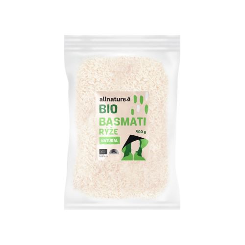 Allnature Basmati Rice Natural Organic 400 g