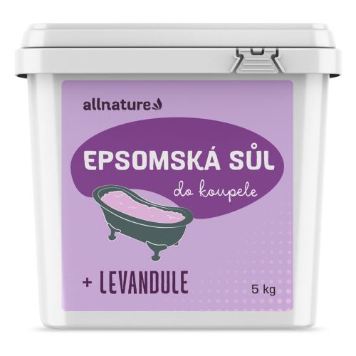 Allnature Epsom salt Lavender 5 kg