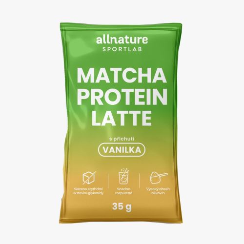 Allnature Sportlab Protein Matcha Latte Vanilka 35 g