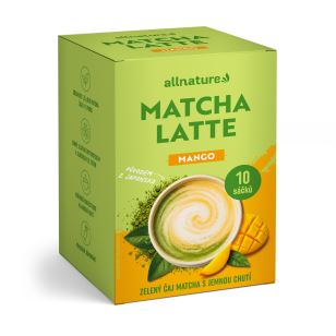 Allnature Matcha Latte Mango 10 x 20 g