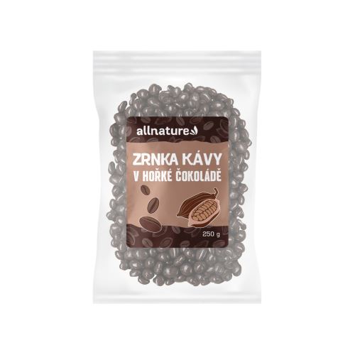 Allnature Coffee beans in dark chocolate 250 g