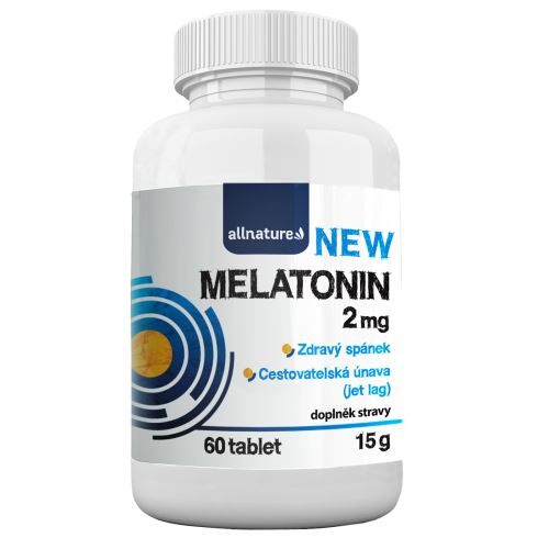 Allnature NEW Melatonin 2 mg 60 tablets.