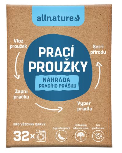 Allnature Prací proužky 16 ks (32 praní)