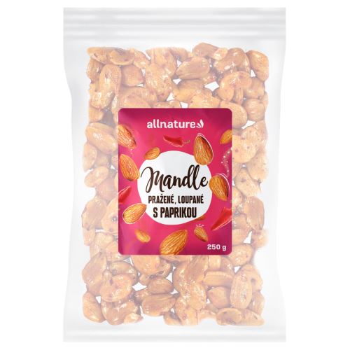Allnature Peeled almonds roasted pepper 250 g